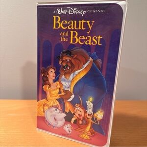 Beauty and the Beast (VHS 1992) The Classics Black Diamond Edition 1325 Rare EUC